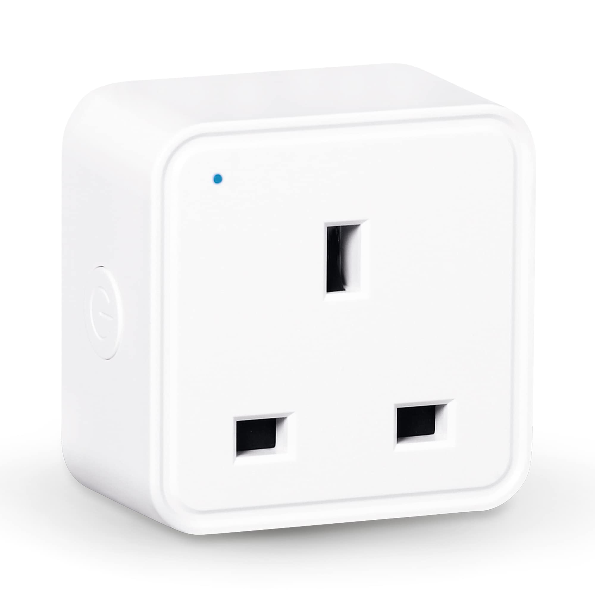 WiZ Smart Plug, Type F, 230V, Easy Setup, Standard Plug, Smart Controls, Voice Commands, Without Powermeter, 1 Pack