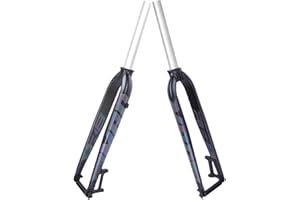 26/27.5/29�� Bike Rigid Forks Aluminum Alloy Rigid Disc Brake Mountain Bike Fork 28.6mm 1-1/8" Threadless Straight Tube Hard F