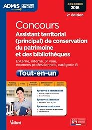 Concours assistant territorial (principal) de conservation du patrimoine et des bibliothèques