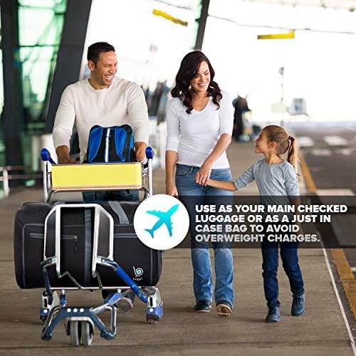 Bago 80L Duffle Bag for Women & Men - 27" Travel Bag Large Foldable Duffel bag 9 Bago 80L Duffle Bag for Women & Men - 27" Travel Bag Large Foldable Duffel bag