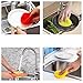 Kitchen Silicone Sponge, 8 Pack Food-grade Antibacterial Dish Scrubber, Heat-resistant Pot Holder, Multipurpose Silicone Dish Washing Brush For Pot, Pan, Fruit and Vegetables, Easy To Clean Non-stick