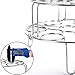 2-Pack Egg Steamer Basket Rack Trivet, Stainless Steel Egg Cooker Rack, Multipurpose Vegetable Steamer Rack Stand for Instant Pot and Pressure Cooker, Egg Slicer Free (6.12.7)