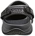 crocs Men's Swiftwater Leather Clog, Graphite/Black, 9 M US