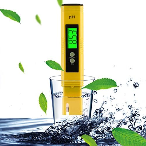 Kictero ± 0.1 pH Accuracy, 0-14.0 pH Range PH Meter / PH Tester Digital, Water Quality MeterTester, PH Pen Tester, Water Quality Tester Kit
