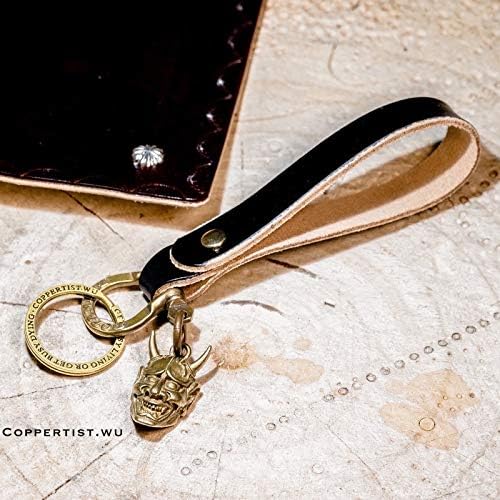 Best Quality - Key Chains - Brass Japanese Hannya Ghosts and Monsters Metal Key Chains Accessory Jewelry Key Chains Holder Men Keychain - by PPL88-1 PCs