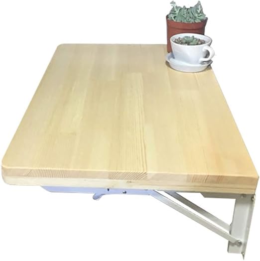 Rack De Almacenamiento Mesa De Hoja Abatible Montada En La Pared Una