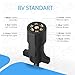 7-Way Trailer Plug Connector Cord 7-Pin: USA Business Extra Long 8 Ft, Heavy Duty, Weatherproof, Corrosion Resistant, Double Prongs, RV 7 Pin Wire Inline Light Trailer Wiring Harness Cable