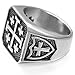 Jude Jewelers Stainless Steel Crusader Jerusalem Cross Ring