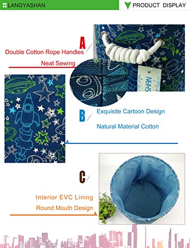 2 Storage+Bin%25EF%25BC%258CCotton+Collapsible+Organizer+Laundry