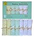 Baby Zelis 7-Piece Natural Bamboo Baby Washcloths (10-Inch-by-10-Inch)