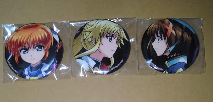 Amazon Co Jp 魔法少女リリカルなのは Detonation パセラ K P カフェ コラボ 缶バッジ Kpカフェ 3種セット ホビー 通販