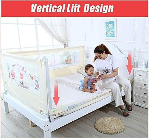 ベビーサークル 赤ちゃん 柵 ベビーベッドレール子供幼児安全バリアレール落下防止ベッドガード高さ調節可能 大型家電 Size 腕時計 0cm おもちゃ B04w5ptn