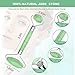 Jade Roller - TURATA Face and Gua Sha Scrap Massage Tool Set For Anti Aging & Wrinkle, Facial Eye Neck Beauty Slimming Massager Therapy Skin Rejuvenate, 100% Natural Facial Jade Stone
