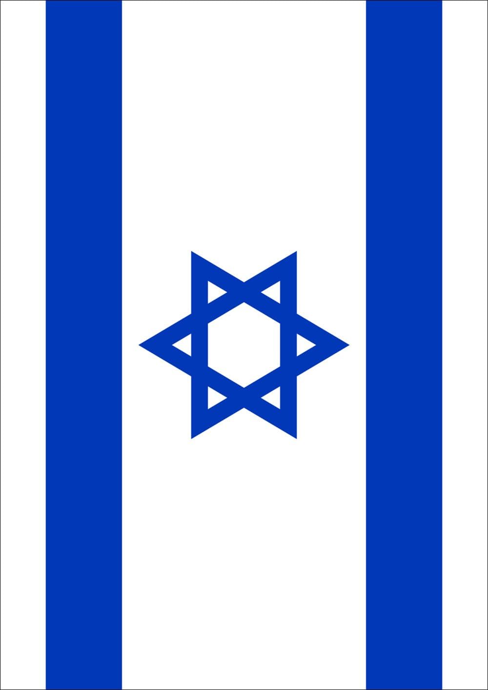 Flags - Toland Home Garden 1110641 Flag of Israel 12.5 x 18 Inch Decorative, Garden (12.5