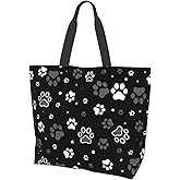 AZJOYLIFE Tote Bag for Women Large Beach Bag Reusable Grocery Bags Handbag for Travel Shopping