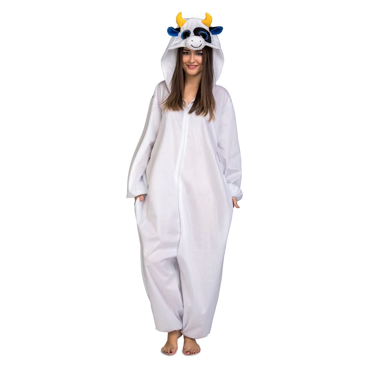 My Other Me Me - Cow Big Eyes Costume, White (205259)