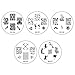 Bundle Monster 10pc Nail Art Stamping Image Plates - 2014 Sun Kissed Collection by BMC