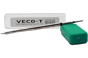 VECO-T C210-IS Soldering iron tips, Replacement for C210-002, Constant Temperature, Compatible with JBC Soldering Station