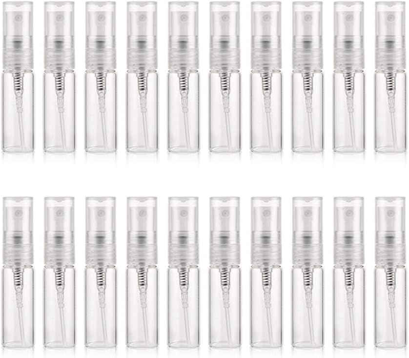 Enslz 35pcs Mini Portable Clear 3ml Glass Bottle Atomizer Refillable Perfume Bottle for Party or Travel Tool - Image 4