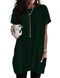 Poetsky Plus Size T Shirts for Women for Leggings