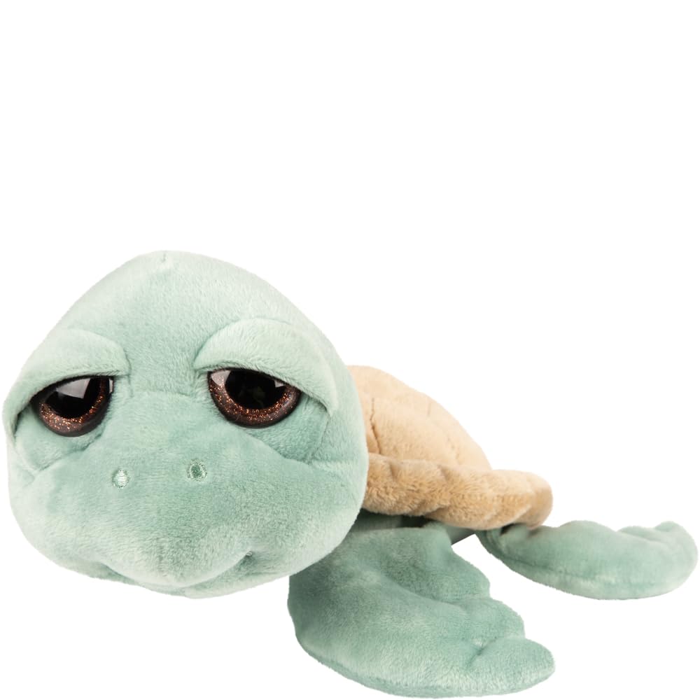 Suki Gifts International, Medium Caspian Turtle, Minty Green Plush Toy, 24cm, 14470