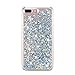 iPhone 6s Plus case,iPhone 6 Plus case, liujie Liquid, Cool Quicksand Moving Stars Bling Glitter Floating Dynamic Flowing Case Liquid Cover for iPhone 6 Plus 5.5 inch (ZS Light Blue)