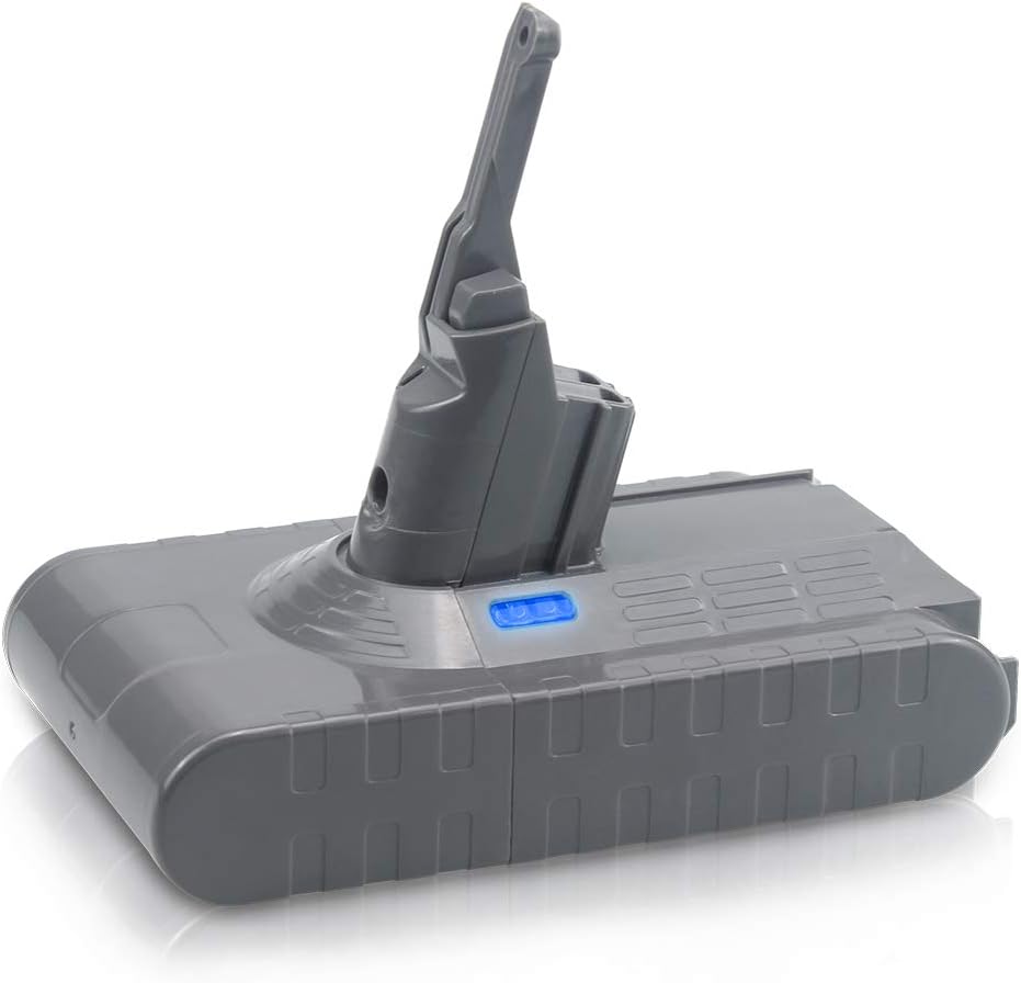 TenMore 21.6V 3000mAh Lithium Battery Replacement for Dyson V8 Battery Fluffy Animal Vacuum Handheld Cleaners