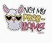 Pets Alive Boppi Booty Shakin Llama Twerking and Shaking Head bundled with Not My Prob-Llama Sticker