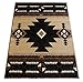 South West Native American Area Rug 5 Feet X 7 Feet Berber Design C318