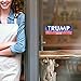 PACETAP 10 PCS Trump 2020 Bumper Stickers, 9 X 3 inch Trump Car and Truck Decal MAGA Stickers, Support 2020 United States Presidential Election