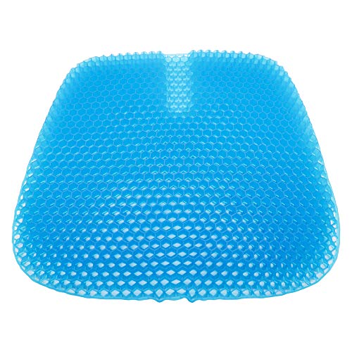 Gel Seat Cushion,DoubleLayer Thick Egg Gel Seat Cushion with NonSlip