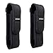 XTAR Flashlight Pouch Holster Holder for FENIX UC30 UC35 E35 Surefire G2 6P E2L UltraFire 501B 502B XTAR TZ20 Black, 2 Pack