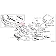 Infiniti Genuine Front Bumper Side Right Bracket 62222-JL00A Q60/G COUPE Q60/G CONVERTIB