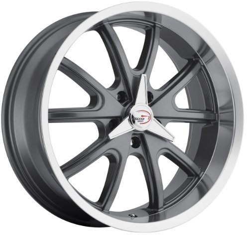 Vision Torque 143 Gun Metal Machined Lip Wheel (18x8.5"/5x115mm)