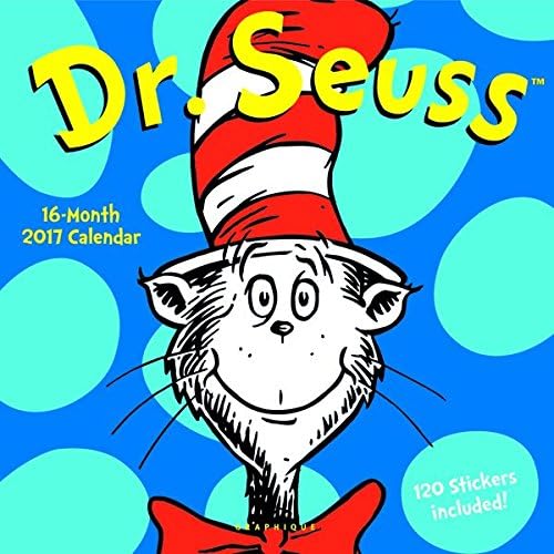 Dr. Seuss 2017 Calendar Office Product โ Wall Calendar, 15 Jul 2016