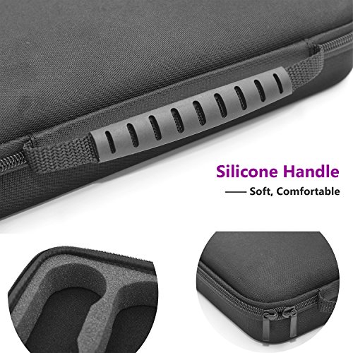 image for PLUXL 2 10ft Extension Cable and Hard Carrying Case for Super NES Clas