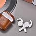 3 Pairs AirPods Ear Hooks Covers Compatible with Apple AirPods 1 & 2, Xoomz Anti-Slip EarPods/Earbuds/Ear Hooks for Apple AirPods 1 & 2 - White