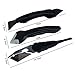 niceEshop(TM) Silicone Removal & Silicone Scraper Tool Kit, 3 in 1 Sealant Replace & Removal Caulking Tool Kit With 3 Replaceable Pads for Bathroom Kitchen Room