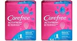 Carefree Tdihro Acti-fresh Pantiliners Unscented, Regular, 2Pack of 54 count