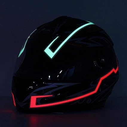 flashing helmet light
