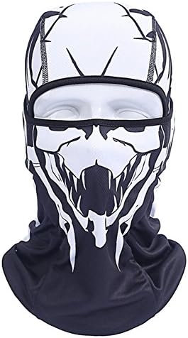 PHOITGA Breathable Motorcycle Ski Balaclava Hood,Thin Face Mask (Monster)