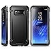 SUPCASE Samsung Galaxy S8+ Plus Case, Unicorn Beetle Series Premium Hybrid Protective Frost Clear Case for Samsung Galaxy S8+ Plus 2017 Release, Retail Package (Black/Black)