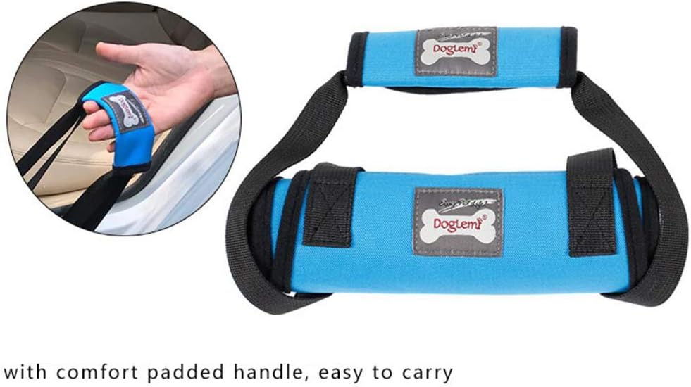 Diyafas Pet Dog Lift Support Rehabilitation Harness Canine Aid Assist Sling for Old Disable Injured Dogs, blue - Image 4