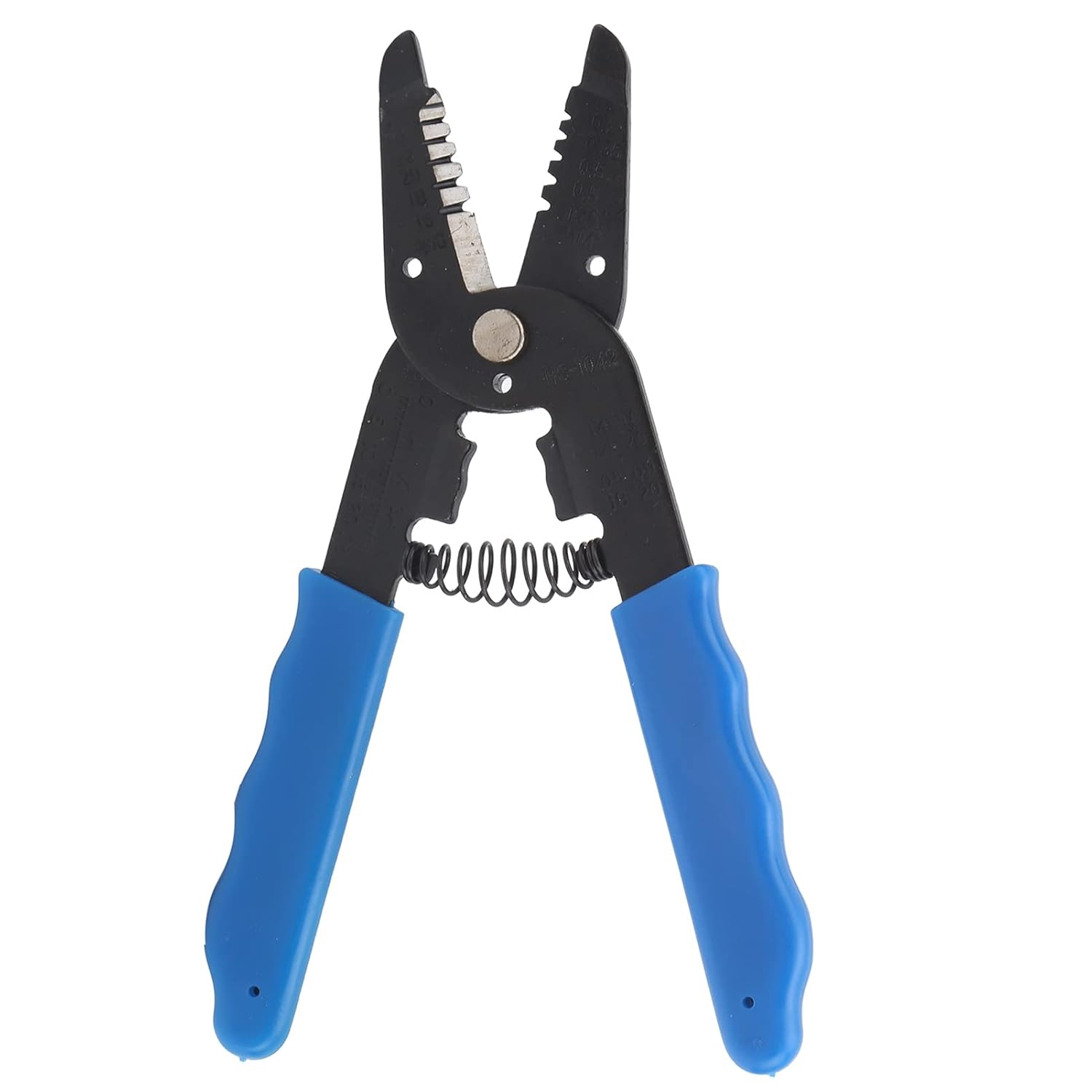 Wire Stripping Tool, Easy Operation Tool Steel + PC Plastic Wire Cutter