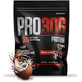 ATHLEAN-X PRO-30G, Premium Whey Protein Isolate Powder, Chocolate Coconut, Gluten-Free, Low Sugar, 30g of High Protein Powder for Muscle Recovery & Growth