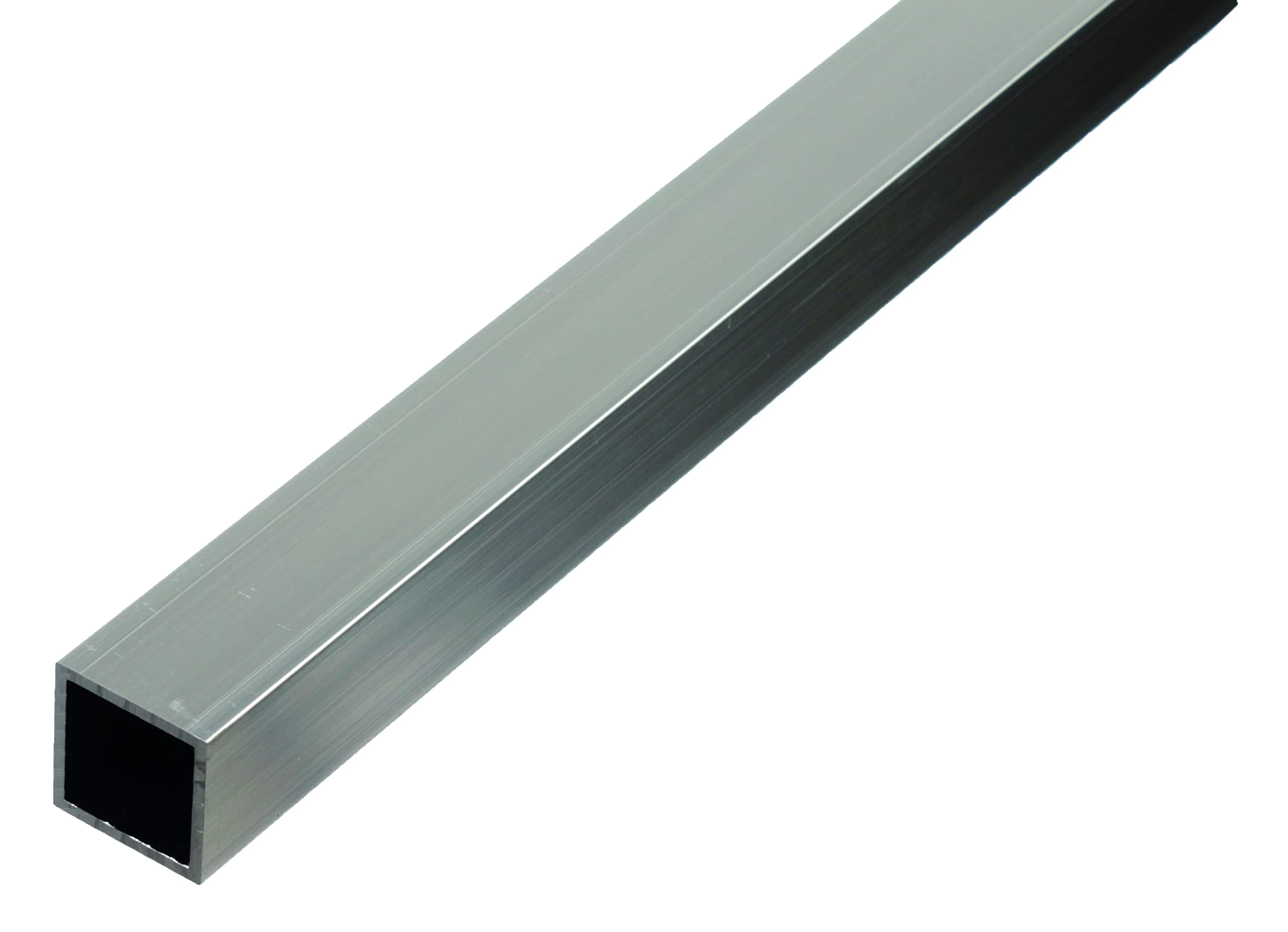 Gah-Alberts 472856 Tube - Square Profile - Untreated Aluminium - 1,000 x 20 x 20 x 1.5 mm
