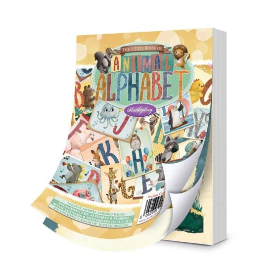 Hunkydory Crafts The A6 Little Book of Animal Alphabet