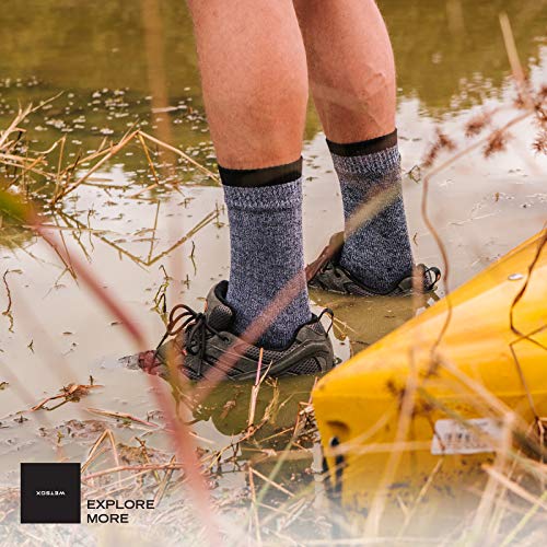 WETSOX 100% Waterproof Breathable Hiking/Outdoor Sock|Merino Inside|All Climate - Thumbnail 2