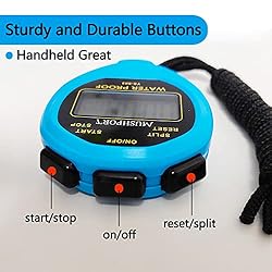 Waterproof Stopwatch Timer Only Stopwatch with