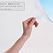 Artviva Etched Glass Window Film Self Adhesive Privacy Vinyl Film Frosted Window Treatment for Home/Bathroom/Office Privacy Protection/Decoration-Heat Control, Anti-UV, Easy Installation 17.7